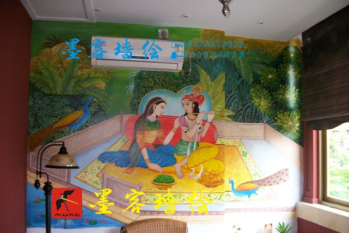 溫州墨客室內(nèi)墻繪，創(chuàng)想生活美學(xué)新空間