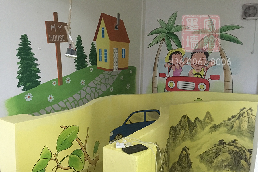MK_QH46學(xué)校幼兒園墻繪