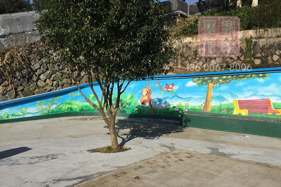 MK_QH165學校幼兒園墻繪