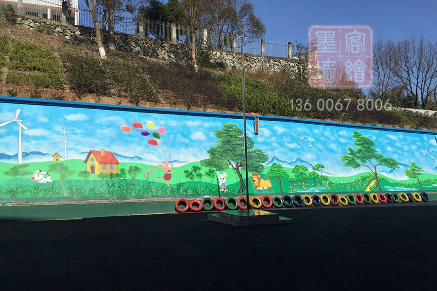 MK_QH167學校幼兒園墻繪