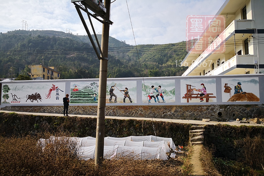 MK_QH153文化墻繪